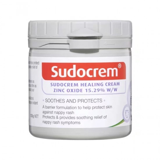 【超市采购】Sudocrem 万用婴儿屁屁霜尿布湿疹, 成人清洁面膜 去粉刺黑头霜 125g